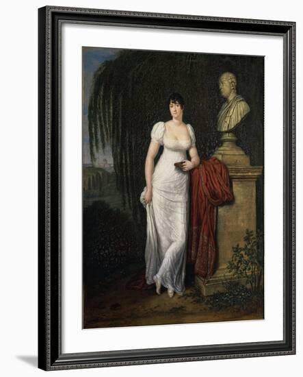 Portrait of Teresa Monti Pichler, Wife of Poet Vincenzo Monti by Carlo Labruzzi-null-Framed Giclee Print