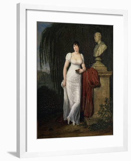 Portrait of Teresa Monti Pichler, Wife of Poet Vincenzo Monti by Carlo Labruzzi-null-Framed Giclee Print
