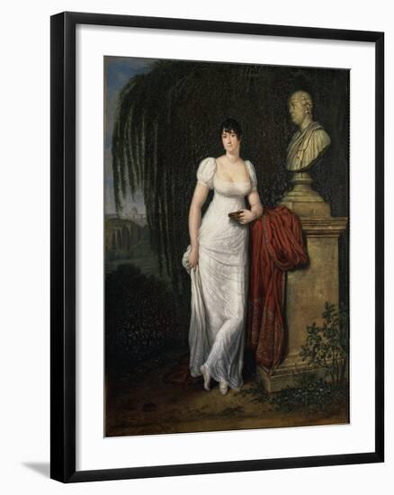 Portrait of Teresa Monti Pichler, Wife of Poet Vincenzo Monti by Carlo Labruzzi-null-Framed Giclee Print