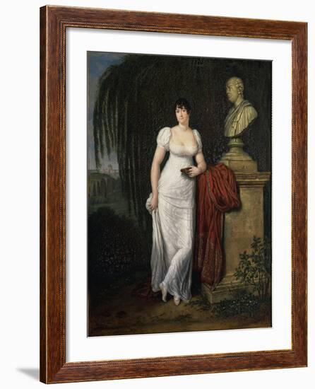 Portrait of Teresa Monti Pichler, Wife of Poet Vincenzo Monti by Carlo Labruzzi-null-Framed Giclee Print