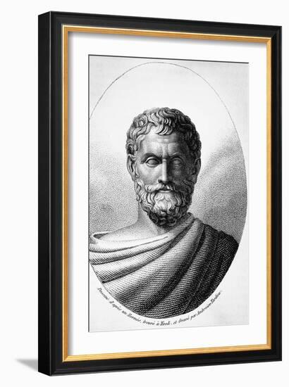 Portrait of Thales of Miletus-Ambrose Tardieu-Framed Giclee Print