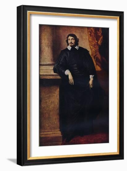 'Portrait of the Abbe Scaglia', 1634-Anthony Van Dyck-Framed Giclee Print