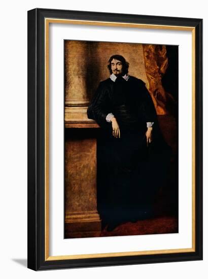 'Portrait of the Abbe Scaglia', 1634-Anthony Van Dyck-Framed Giclee Print