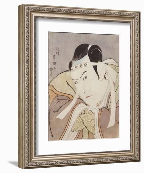 Portrait of the Actor Ichikawa Yaozo III-Toyokuni-Framed Giclee Print