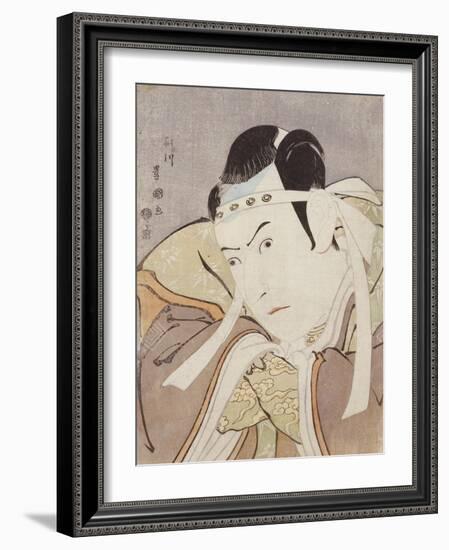 Portrait of the Actor Ichikawa Yaozo III-Toyokuni-Framed Giclee Print