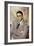 Portrait of the Actor, Ramon Pena, Half-Length, Wearing a Grey Suit-Joaquín Sorolla y Bastida-Framed Giclee Print