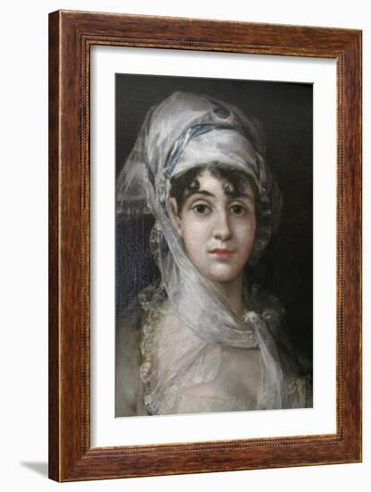 Portrait of the Actress Antonia Zarate, C1810-C1811-Francisco de Goya-Framed Giclee Print