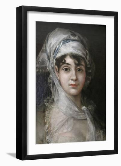 Portrait of the Actress Antonia Zarate, C1810-C1811-Francisco de Goya-Framed Giclee Print