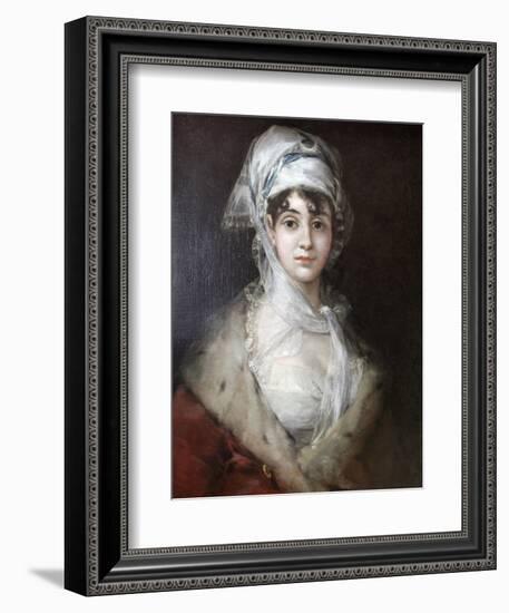 Portrait of the Actress Antonia Zarate, C1810-C1811-Francisco de Goya-Framed Giclee Print