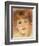 Portrait of the Actress Jeanne Samary-Pierre-Auguste Renoir-Framed Art Print