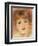 Portrait of the Actress Jeanne Samary-Pierre-Auguste Renoir-Framed Art Print