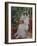 Portrait of the Actress Nadezhda Komarovskaya-Konstantin Alexeyevich Korovin-Framed Giclee Print