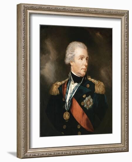 Portrait of the Admiral William Waldegrave, 1St Baron Radstock (1753-1825) Par Northcote, James (17-James Northcote-Framed Giclee Print