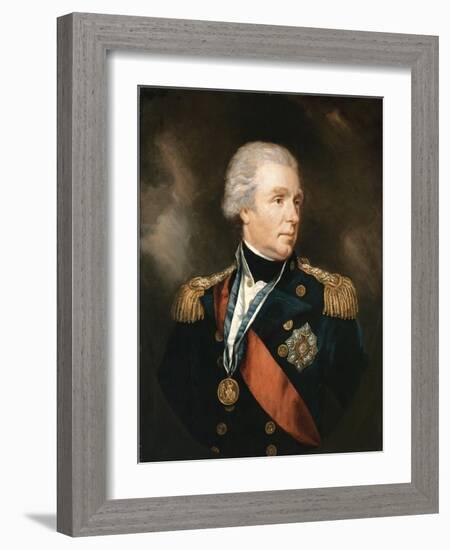 Portrait of the Admiral William Waldegrave, 1St Baron Radstock (1753-1825) Par Northcote, James (17-James Northcote-Framed Giclee Print