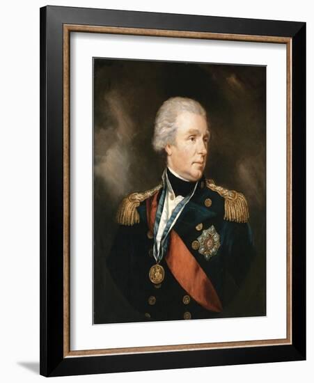 Portrait of the Admiral William Waldegrave, 1St Baron Radstock (1753-1825) Par Northcote, James (17-James Northcote-Framed Giclee Print