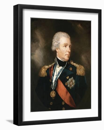 Portrait of the Admiral William Waldegrave, 1St Baron Radstock (1753-1825) Par Northcote, James (17-James Northcote-Framed Giclee Print