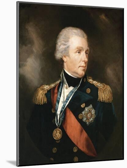 Portrait of the Admiral William Waldegrave, 1St Baron Radstock (1753-1825) Par Northcote, James (17-James Northcote-Mounted Giclee Print