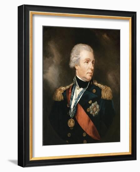 Portrait of the Admiral William Waldegrave, 1St Baron Radstock (1753-1825) Par Northcote, James (17-James Northcote-Framed Giclee Print