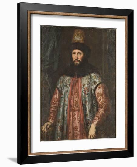 Portrait of the Ambassador Ivan Chemodanov, C. 1657?1658-Justus Sustermans-Framed Giclee Print