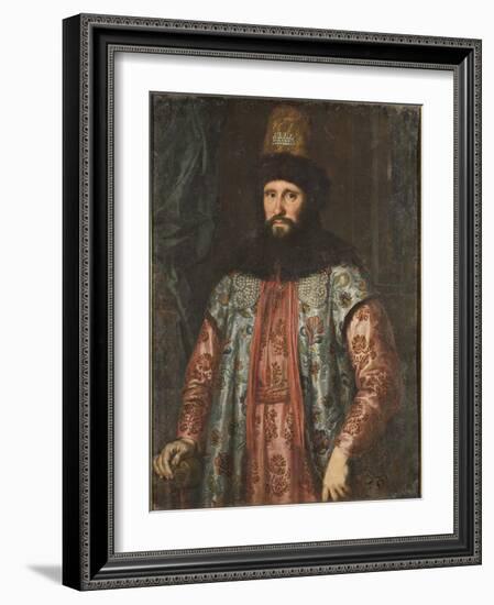 Portrait of the Ambassador Ivan Chemodanov, C. 1657?1658-Justus Sustermans-Framed Giclee Print