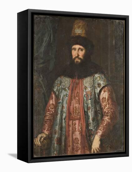 Portrait of the Ambassador Ivan Chemodanov, C. 1657?1658-Justus Sustermans-Framed Premier Image Canvas