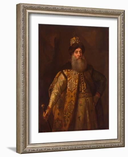 Portrait of the Ambassador Pyotr Ivanovich Potyomkin (1617-170), 1682-Godfrey Kneller-Framed Giclee Print