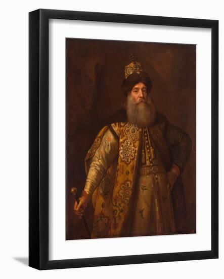 Portrait of the Ambassador Pyotr Ivanovich Potyomkin (1617-170), 1682-Godfrey Kneller-Framed Giclee Print