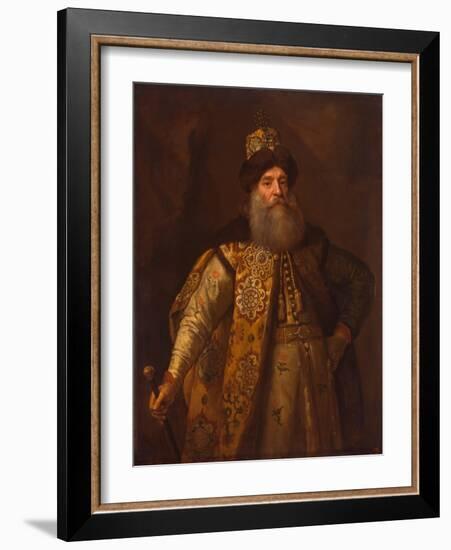 Portrait of the Ambassador Pyotr Ivanovich Potyomkin (1617-170), 1682-Godfrey Kneller-Framed Giclee Print