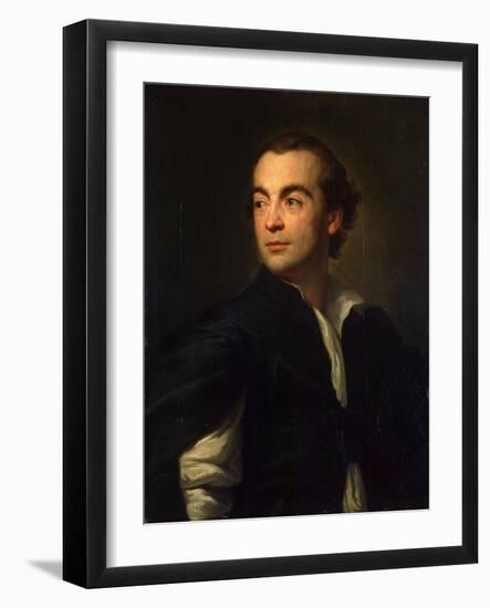 Portrait of the Art Historian and Archaeologist Johann Joachim Winckelmann, 1774-1776-Anton Raphael Mengs-Framed Giclee Print