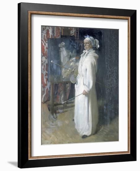Portrait of the Artist, 1908-Sir William Orpen-Framed Giclee Print