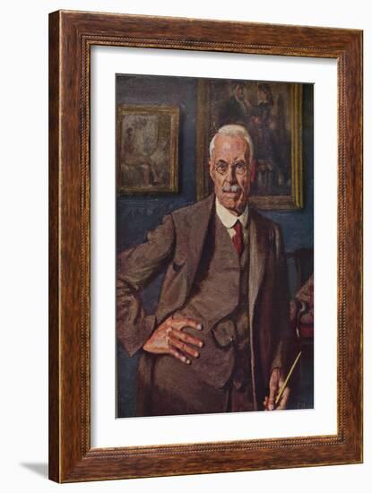 'Portrait of the Artist', 1932 (1935)-Frederick Brown-Framed Giclee Print