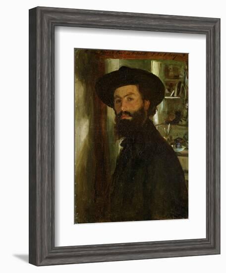 Portrait of the Artist Alberto Falchetti (1878-1951)-John Singer Sargent-Framed Giclee Print