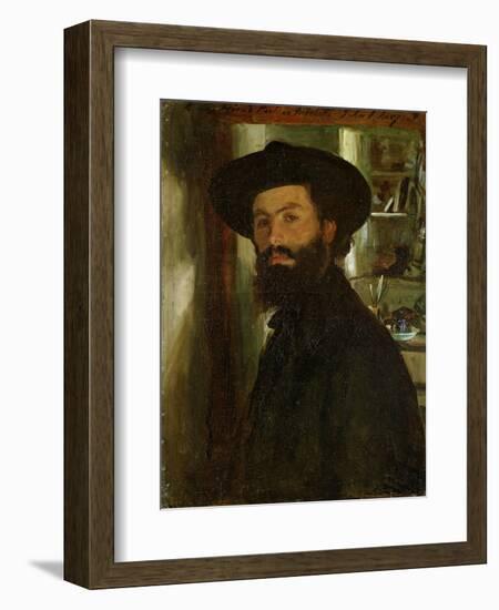 Portrait of the Artist Alberto Falchetti (1878-1951)-John Singer Sargent-Framed Giclee Print