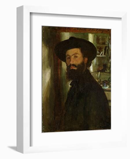 Portrait of the Artist Alberto Falchetti (1878-1951)-John Singer Sargent-Framed Giclee Print