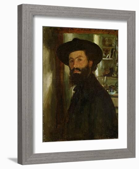 Portrait of the Artist Alberto Falchetti (1878-1951)-John Singer Sargent-Framed Giclee Print