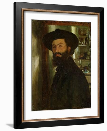 Portrait of the Artist Alberto Falchetti (1878-1951)-John Singer Sargent-Framed Giclee Print