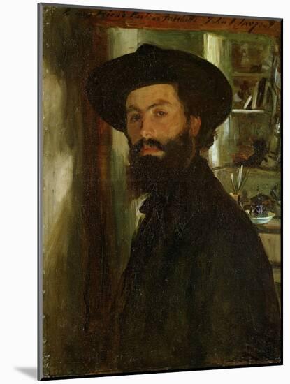 Portrait of the Artist Alberto Falchetti (1878-1951)-John Singer Sargent-Mounted Giclee Print
