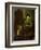 Portrait of the Artist at His Easel-Francis Hayman-Framed Giclee Print