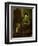 Portrait of the Artist at His Easel-Francis Hayman-Framed Giclee Print