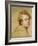 Portrait of the Artist, Bust Length-George Romney-Framed Giclee Print