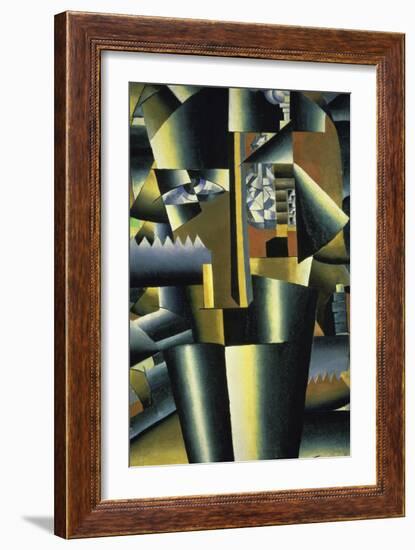 Portrait of the Artist, c.1913-Kasimir Malevich-Framed Giclee Print