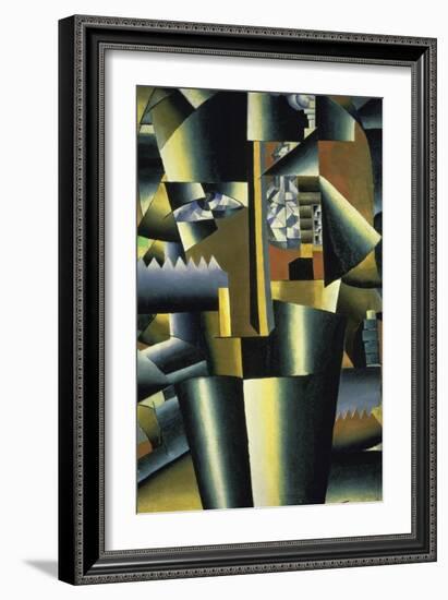 Portrait of the Artist, c.1913-Kasimir Malevich-Framed Giclee Print