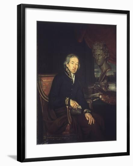 Portrait of the Artist Dimitri Levitsky (1735-182), 1812-Ivan Eremeevich Yakovlev-Framed Giclee Print