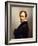 Portrait of the Artist Holding a Stylus-Francois Joseph Navez-Framed Giclee Print