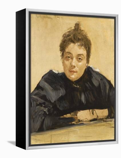 Portrait of the Artist Maria Yakunchikova-Weber (1870-190)-Valentin Alexandrovich Serov-Framed Premier Image Canvas