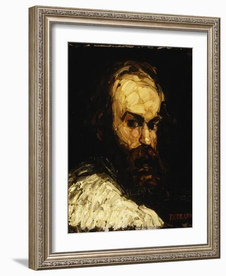 Portrait of the Artist; Portrait De L'Artiste, C.1866-Paul Cézanne-Framed Giclee Print