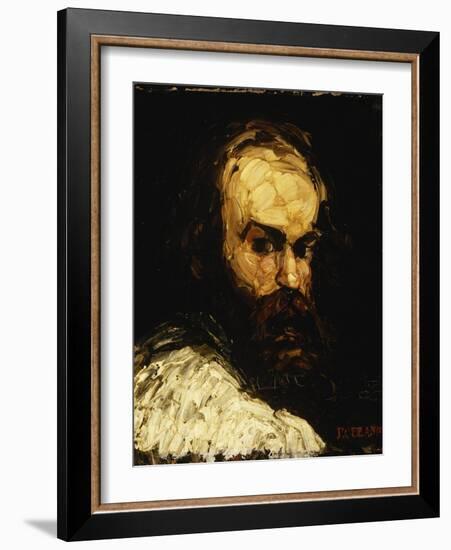 Portrait of the Artist; Portrait De L'Artiste, C.1866-Paul Cézanne-Framed Giclee Print