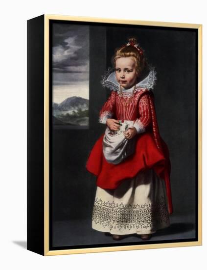 Portrait of the Artist's Daughter Magdalena De Vos, 1927-Cornelis de Vos-Framed Premier Image Canvas