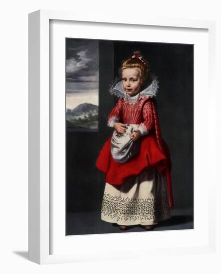 Portrait of the Artist's Daughter Magdalena De Vos, 1927-Cornelis de Vos-Framed Giclee Print