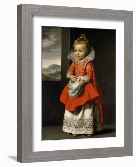 Portrait of the Artist's Daughter, Magdalena De Vos, C.1623-24-Cornelis de Vos-Framed Giclee Print